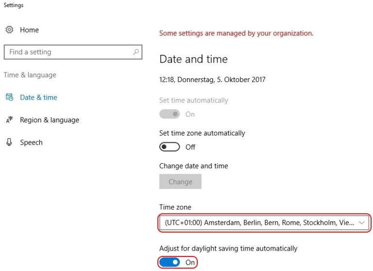 Configuring the time zone and code page with Group Policy Dennis Span