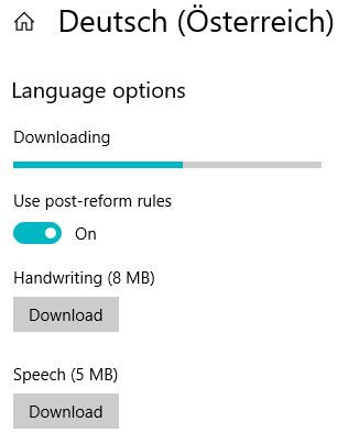 Managing Windows Languages and Language Packs - Downloading language pack