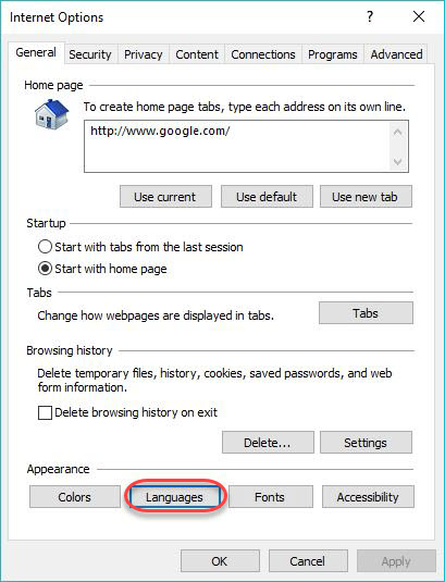 download pack language windows 10