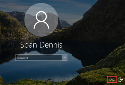 Keyboard layout changes unexpectedly on the Windows lock screen